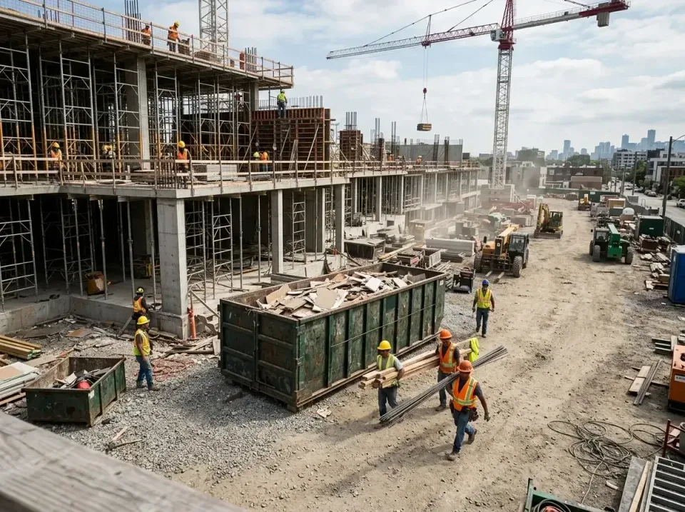 commercial-construction-site-w-002 — frequently asked questions, Low Cost Construction Dumpster Rental in Strongsville, OH